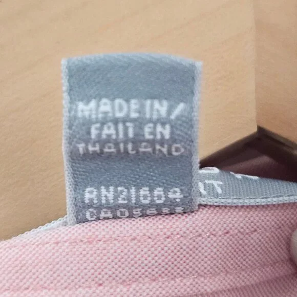 Foxcroft Blouse Womens 20W Pink Button Front 3/4 Sleeve Non Iron Business Casual - Picture 7 of 11